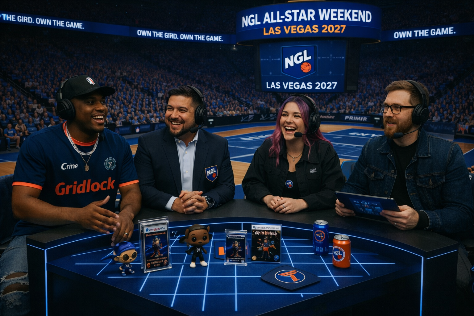 NGL All-Star Weekend 2027 broadcast desk