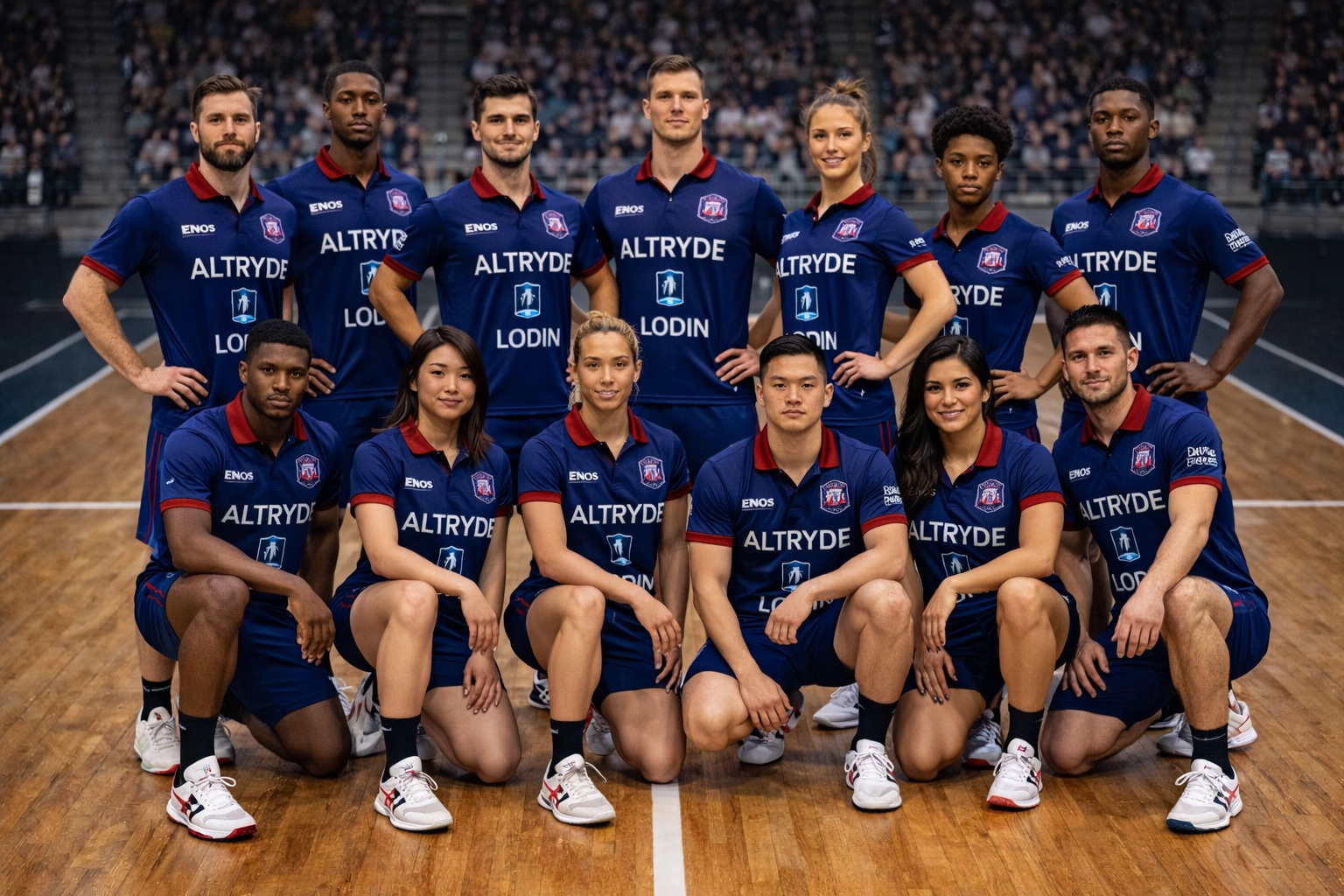 NGL co-ed team squad portrait